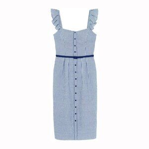 Gal Meets Glam Carly Gingham Dress 20